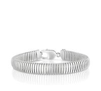 Sterling Silver 7.5" Textured Bracelet