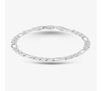 Sterling Silver 8 Inch Figaro Bracelet 8.25.0023