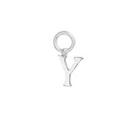 Sterling Silver A-Z Letter Alphabet Initial DIY Charm Pendant 10 x 8mm (Y)