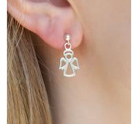Sterling Silver Angel Earrings
