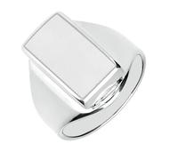 Sterling Silver Bauxite Small Oblong Ring HER-555