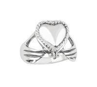 "Sterling Silver Claddagh Heart Poison or Pillbox Ring, Sizes 5, 6, 7, 8, 9, 10 (9)"