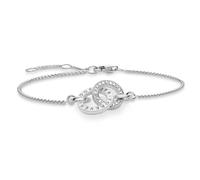 Sterling Silver Cubic Zirconia 16.5-19.5cm Bracelet