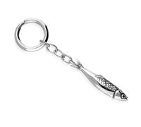 Sterling Silver Emma Stothard Silver Darling Medium Keyring