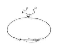 Sterling Silver Emma Stothard Silver Darling Petite Adjustable Bracelet EST-005