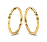Sterling Silver Hinged Hoop Nose Helix Tragus Septum Segment Ring Sleeper Earrings - Hand Made In Australia - Nickel Free Hypoallergenic (12mm)