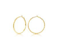 Sterling Silver Hoop Earrings: Gold & Silver Large, 14K Real Gold Plated Big Thin, Hypoallergenic Circle Endless, 20/30/40/50/60/70mm for Women
