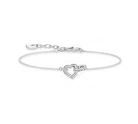 Sterling Silver Interlinking Heart Bracelet