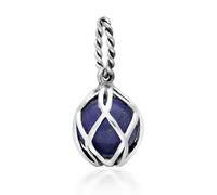 Sterling Silver Lapis Lazuli Emma Stothard Silver Darling 8mm Float Charm EST-098