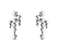 Sterling Silver Moonlight Grapes Chandelier Earrings
