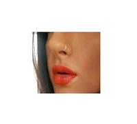 Sterling Silver Nose Ring Small and Extra Thin 0.5mm Diameter 6mm,8mm (6mm, Silver)