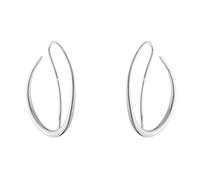 Sterling Silver Offspring Double Earhoops