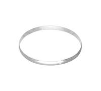 Sterling Silver Plain Round 68mm Bangle