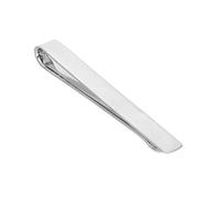 Sterling Silver Plain Tie Slide