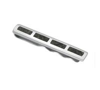 Sterling Silver Preseli Bluestone Four Stone Inlaid Tie Slide