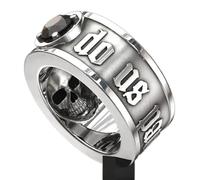 Sterling silver rings, Men's Rings, Women's Gifts Hip, Vintage Punk Skull Ring