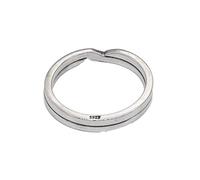 Sterling Silver Split Ring, Sterling Split Ring, 925 Silver Split Ring, 30mm Split Ring, 30mm Key Ring, Great for Key Chains