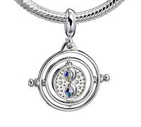 Sterling Silver Time Turner slider charm Embellished with Swarovski® Crystals