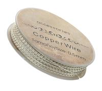 Sterling Silver Twisted Wire, 32.8ft Jewelry Making Wire, Tarnish Resistant Silversmith Supply for DIY Crafts, Bracelets, Anklets, Earrings & Pendant Wrapping