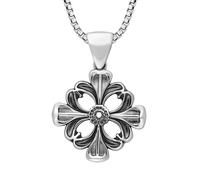 Sterling Silver York Minster Cross Pendant P3781