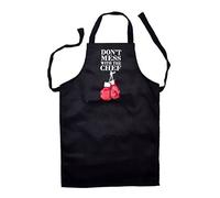 Sterling Smart® Kids Don'T Mess Apron For Home & Kitchen - Quick Dry Children Aprons For Cooking, Baking, Crafting & BBQ Kitchen Accessories For Childrens (Black)