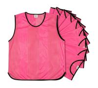 Sterling Sports 10 X Training Bibs Mesh For Football, Basketball & Cricket | Quick Dry Training Bibs Made From Breathable Mesh, Ideal For Football, Basketball, Rugby, Soccer & Cricket (Pack of 10)