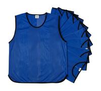 Sterling Sports 10 X Training Bibs Mesh For Football, Basketball & Cricket | Quick Dry Training Bibs Made From Breathable Mesh, Ideal For Football, Basketball, Rugby, Soccer & Cricket (Pack of 10)