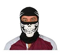 Sterling Sports Balaclava Neck Warmer Motorbike - Quick Dry Waterproof Mask Face For Motorcycle, Sports, Outdoor, Cycling, and Ski Snoods For Women & Men (Skull Full face Balaclava)