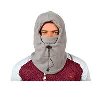Sterling Sports Balaclava Neck Warmer Motorbike - Quick Dry Waterproof Mask Face for Motorcycle, Sports, Outdoor, Cycling, and Ski Snoods for Women & Men (Fleece Grey Balaclava)