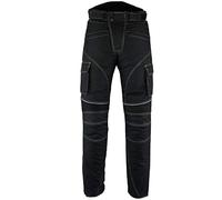 Sterling Sports® Thermal Mens Waterproof Trousers Bike Mens - Travel Mens Trousers Motorbike Accessories, Motorbike Trousers Mens Pant Motorbike Cameo Grey Green (Black Cargo, 32Wx32L)