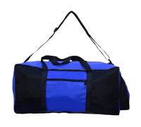 Sterling Sports Travel Duffle Large Storage Holdall Bag Men - Quick Dry Large Durable & Lightweight Suitable for Gym, Sports, Hospital & Holdall Travel Bag Gifts for Women & Men (Black Blue)