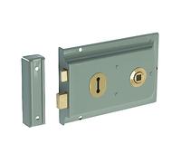Sterling SRL002 152 x 101 mm Rim Sashlock - Grey, 6" x 4"