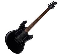 Sterling By MusicMan 6 String Solid-Body Electric Guitar, Right, Stealth Black (SR30-SBK-R1)