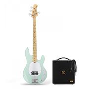 Sterling Stingray Ray4 Bass Mint Green & Eden Orbiter 8 Combo