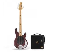 Sterling Stingray Ray4 Bass MN Walnut Satin & Eden Orbiter 8 Combo Amp