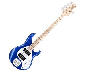 Sterling Stingray Ray5 Bass HH Cobra Blue