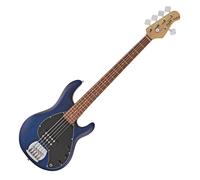 Sterling Stingray Ray5 Bass Trans Blue Satin