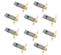 Sterling TML125 Internal 2 1/2" 65mm Brass Tubular Mortice Latch 2.5" 10 Pack