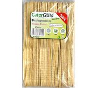 Catergold Eco Friendly Disposable Wooden Knives 50pk