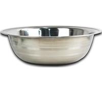 Sterling Ventures Deep Mixing Bowl Stainless Steeel for Baking Food Salad Cooking Prep Snack Sauce Dishes Mirror Polishing Bowl Dishwasher Fridge Safe (22CM)