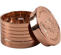 Sterling Ventures Herb Grinder Coin Design with Precision Teeth for Grinding