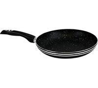 Sterling Ventures Non Stick Marble Coated Frying Pan 30CM Black 2.5MM Induction Bottom