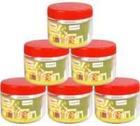 Sterling Ventures P.E.T. Jars, Food safe, Clear Food Storage Containers. (2x 200ml 3pk)