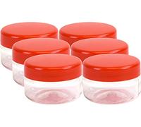 Sterling Ventures P.E.T. Jars, Food safe, Clear Food Storage Containers. (50ml 4pk)
