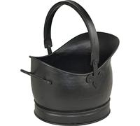 Sterling Ventures Steel Sallet Coal Bucket Scuttle Hod Antique Style (Medium)