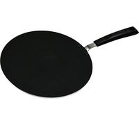 Sterling Ventures Tawa tava Non-Stick Indian Chapatti Roti Paratha Cooking Flatbread Pan Aluminium Crepe Pancake Dosa Pan Suitable for Induction Hob Gas Back 30cm, ST20309