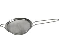 Sterling Ventures Tea Stainer Fine Mesh Stainless Steel with Non Slip Long Handle Kitchen Strainer for Loose Tea Cocktail Juice Flour Spices and Baking Silver Color 12cm