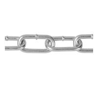 Sterling WG6033 6mm 8m Long Galvanised Chain 280KG Max Load, Silver