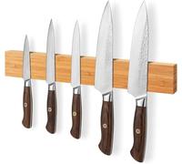 SterlingEdge Premium Magnetic Knife Holder Wall Mounted Utensil Hanging Holder Magnetic Knife Strip Stylish and Durable Kitchen Organizer Tool (40cm)