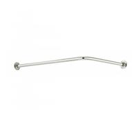 Sterlingham Corner Shower Curtain Rail - 4-460 Finish: Polished Brass